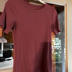 Light pink short sleeve shirt